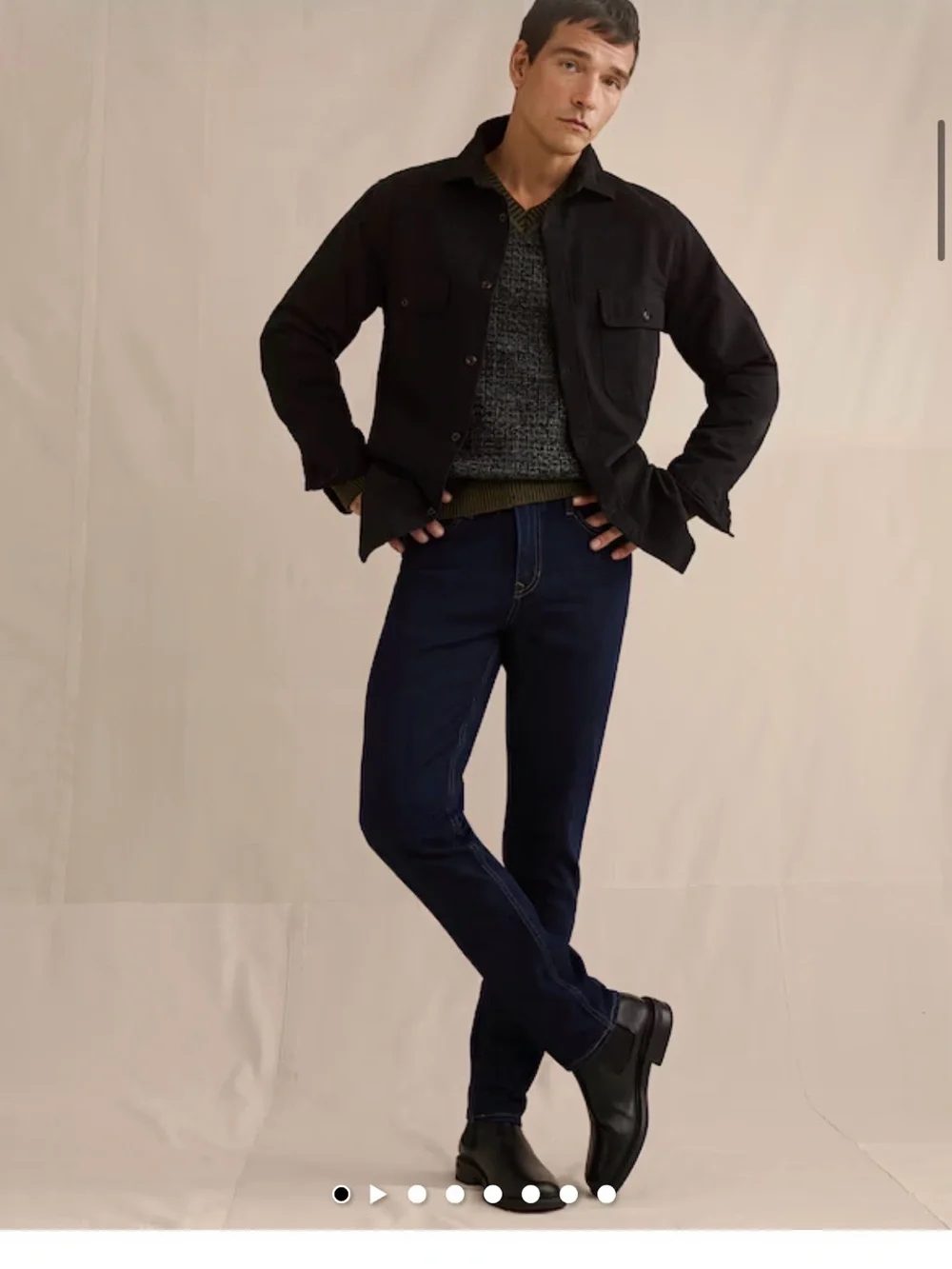 Banana Repiblic Men’s “Traveler” straight leg jeans